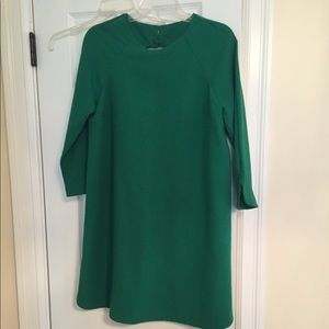 Green ASOS maternity dress